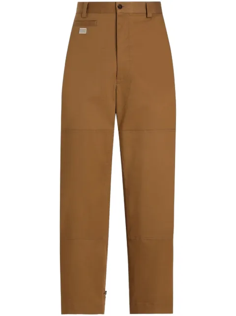 Dolce & Gabbana logo-plaque trousers