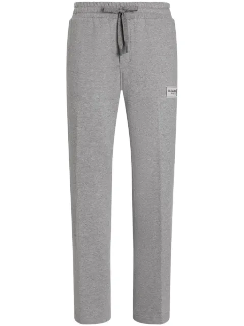 Dolce & Gabbana logo-patch track pants