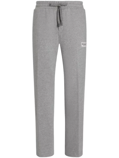 Pantalon de jogging à patch logo - Dolce & Gabbana - Modalova
