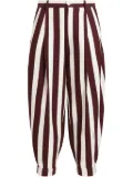 Dolce & Gabbana striped tapered trousers