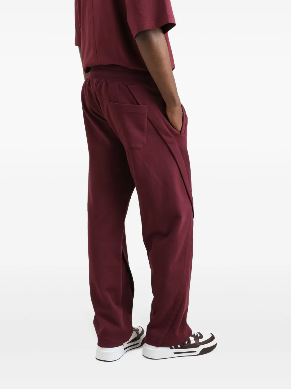 Dolce & Gabbana Trainingsbroek met trekkoord Rood