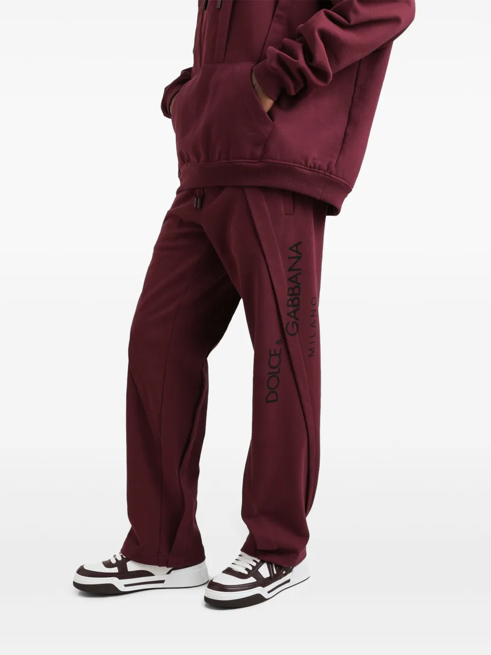 Dolce & Gabbana Trainingsbroek met trekkoord Rood