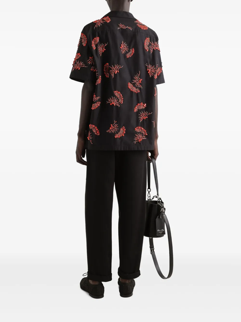Dolce & Gabbana Broek met toelopende pijpen Zwart