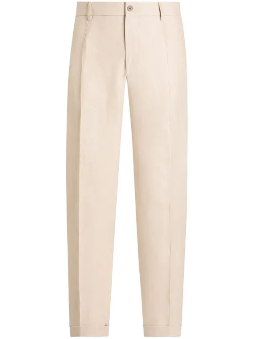 Pantalon de costume à coupe droite - Dolce & Gabbana - Modalova