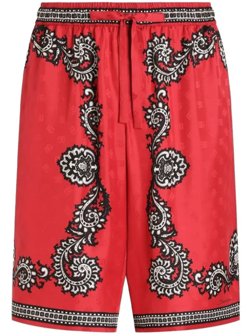 Short à coupe sarouel - Dolce & Gabbana - Modalova