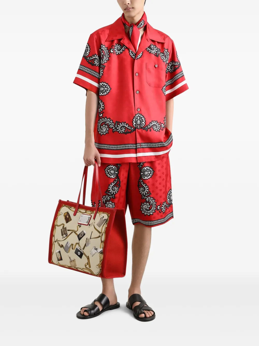 dolce&gabbana Dolce & Gabbana Bermuda shorts - Rood