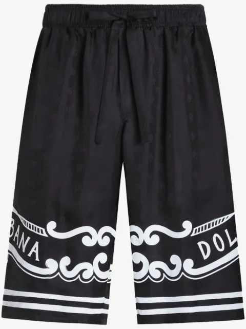 Dolce & Gabbana logo-print bermuda shorts