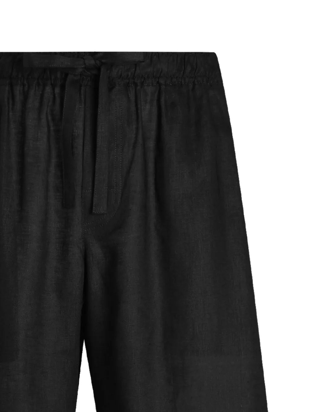 Dolce & Gabbana Linnen shorts - Zwart