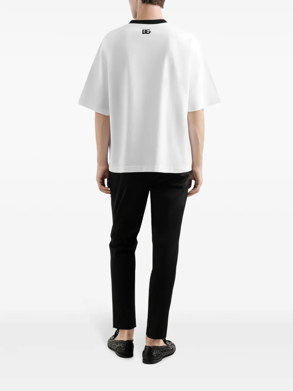 Dolce & Gabbana Slim-fit broek Zwart