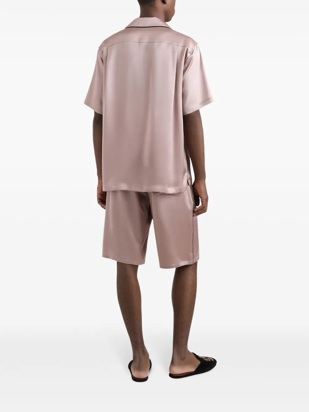 Dolce & Gabbana Satijnen shorts Roze