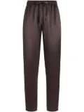 Dolce & Gabbana embroidered pajama pants - Brown