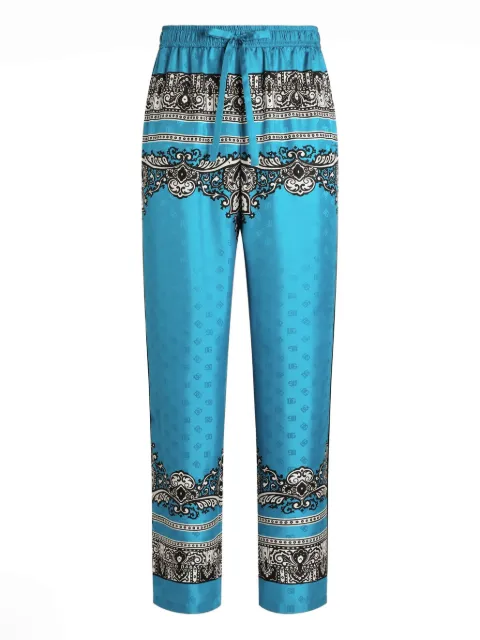 Dolce & Gabbana bandana-print trousers