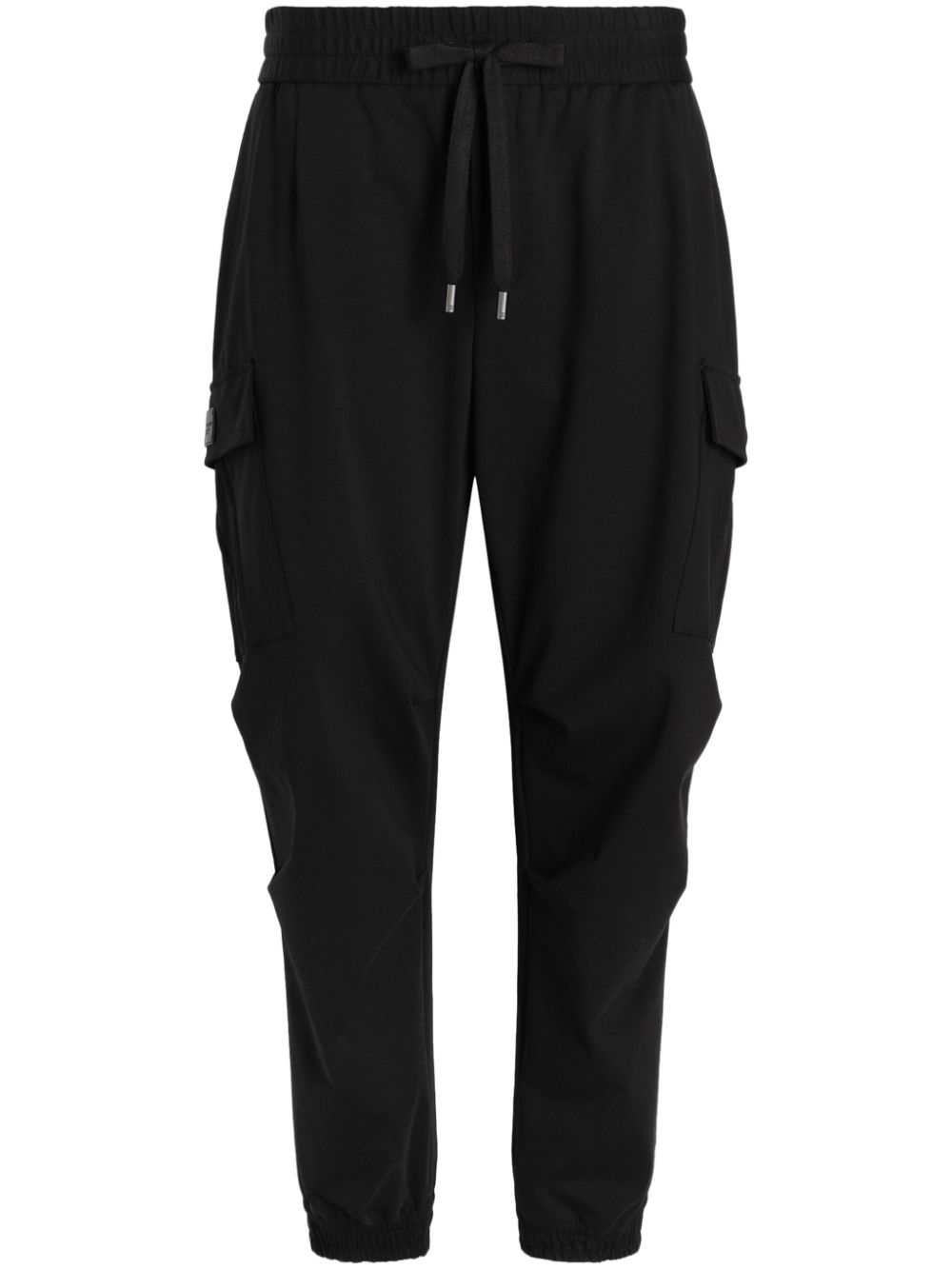 Dolce & Gabbana drawstring-waist cargo pants - Black