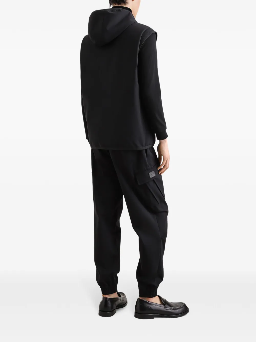 Dolce & Gabbana Cargo broek met trekkoord Zwart