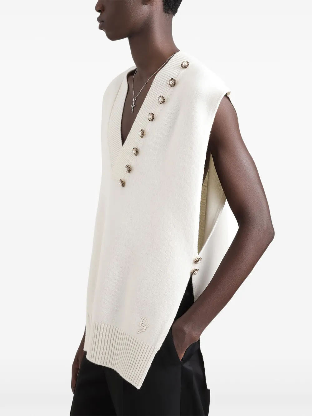 Dolce & Gabbana Top con strass | Abbigliamento | Image 4