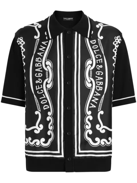 Dolce & Gabbana bandanna-print shirt 