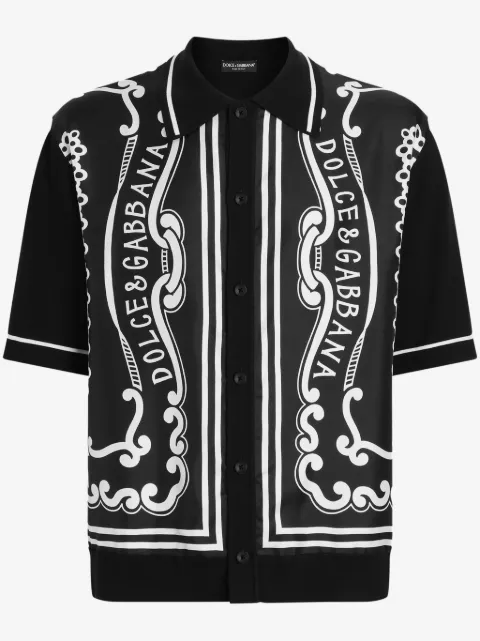 Dolce & Gabbana bandanna-print shirt 