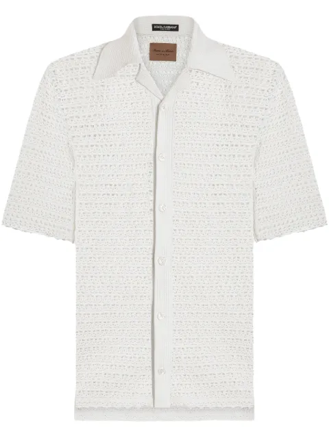 Dolce & Gabbana قميص منسوج