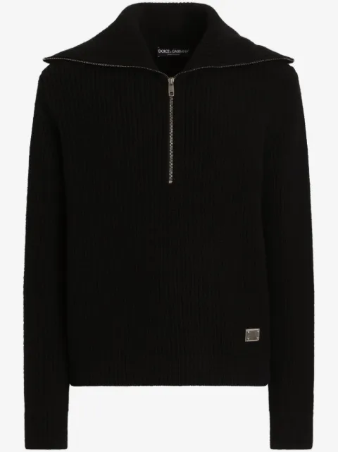 Dolce & Gabbana fisherman's-knit sweater