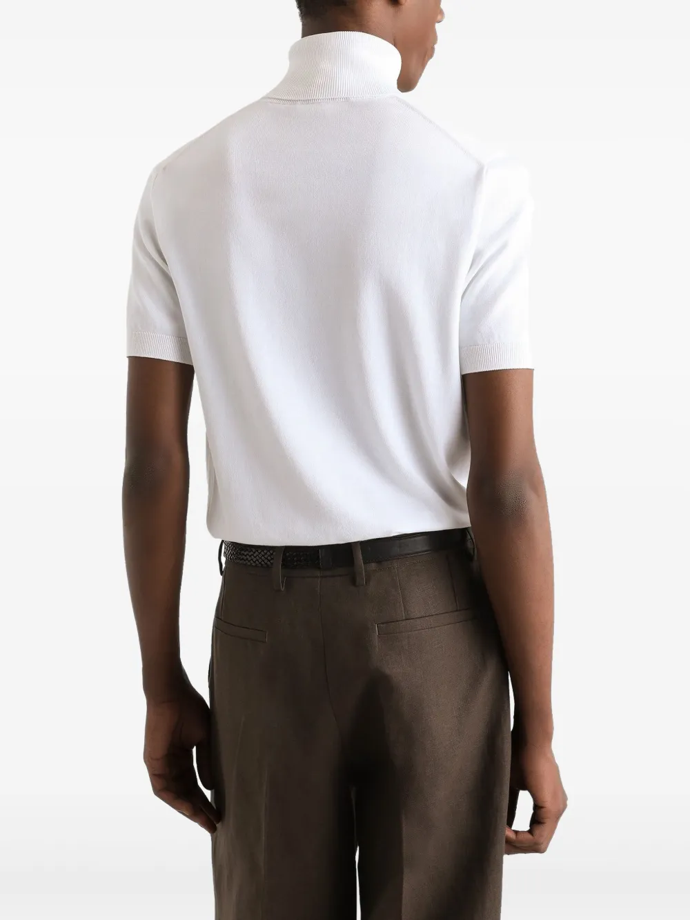 Dolce & Gabbana T-shirt met col Wit