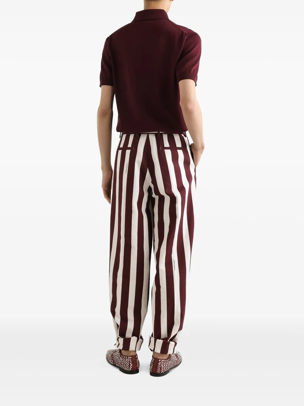 Dolce & Gabbana Poloshirt met korte mouwen Rood