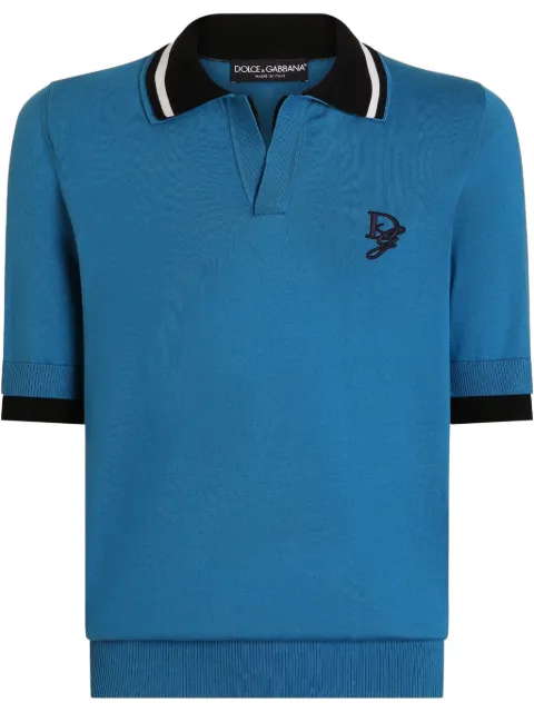 Dolce & Gabbana playera tipo polo DG