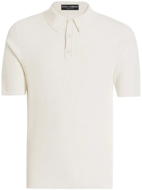 Dolce & Gabbana short-sleeved polo shirt