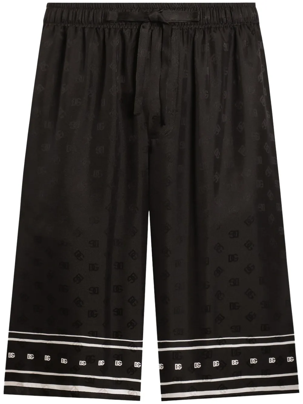 Dolce & Gabbana printed deck shorts | Black | Image 1