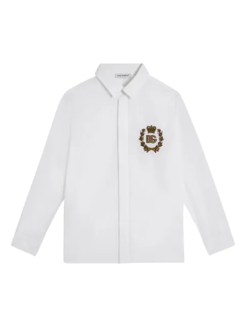Dolce & Gabbana Kids poplin shirt