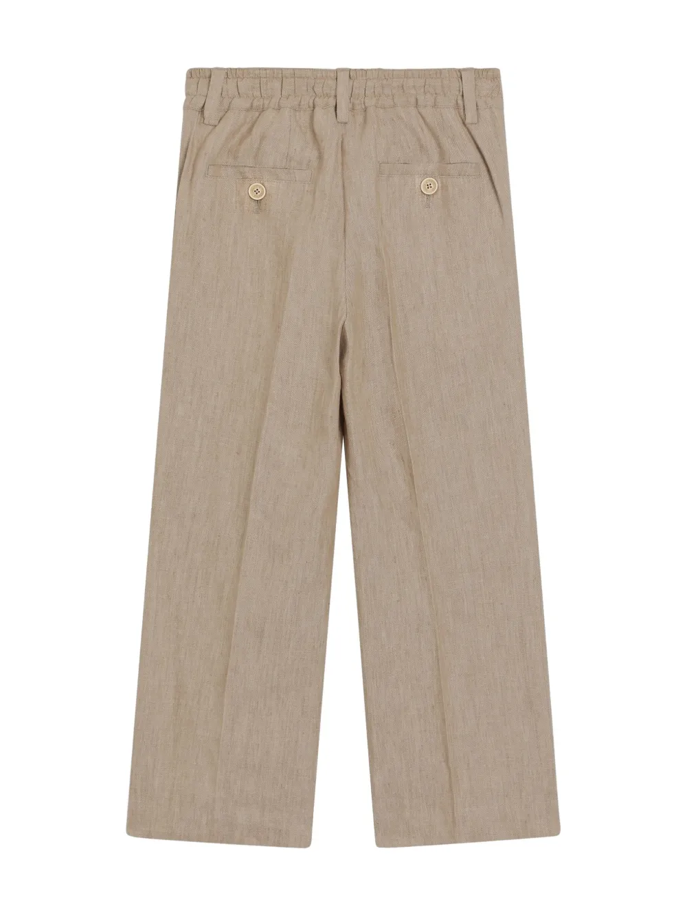 Dolce & Gabbana Kids Chino met logo-applicatie - Beige