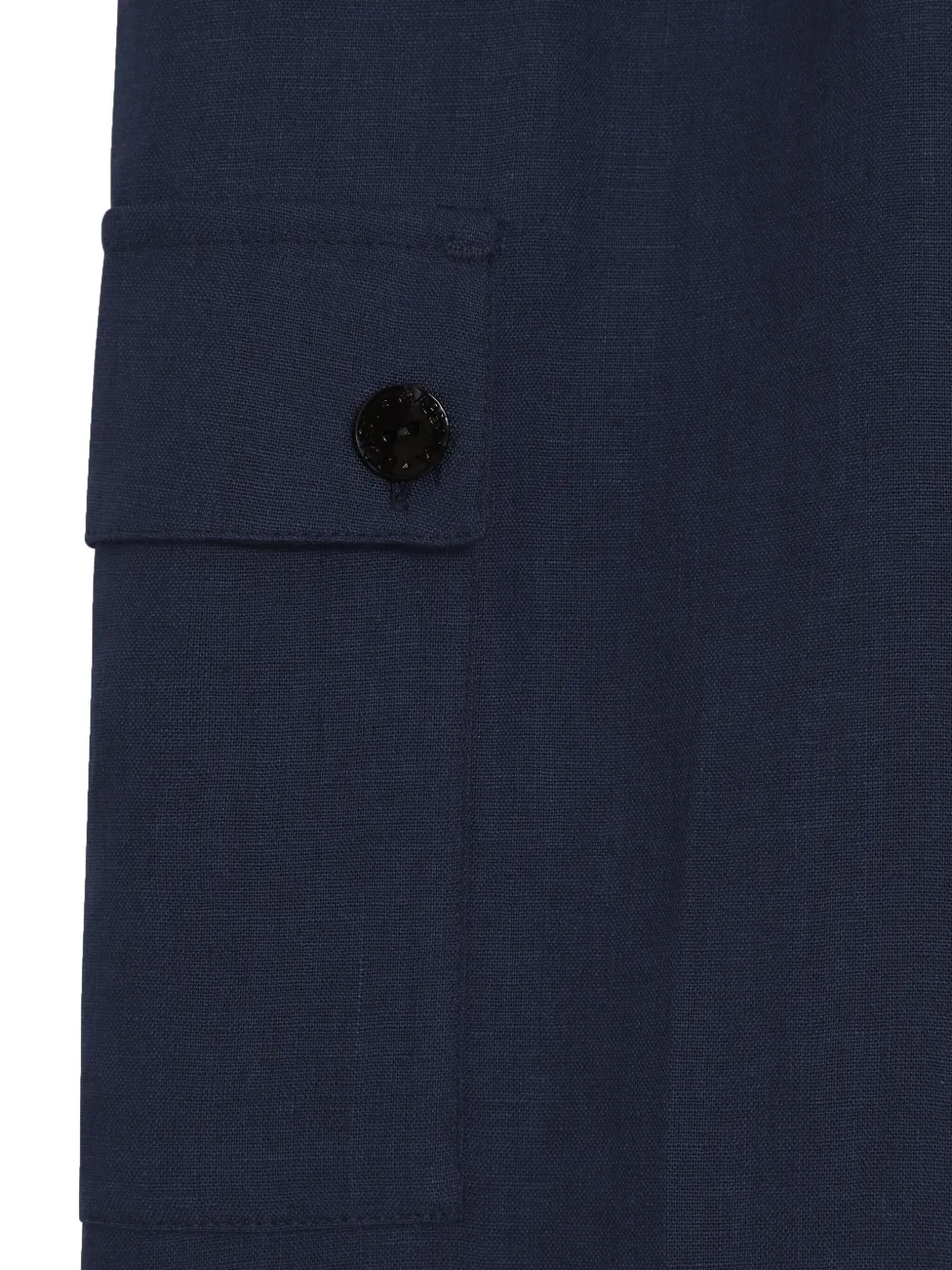 Dolce & Gabbana Kids Broek met geborduurd logo Blauw