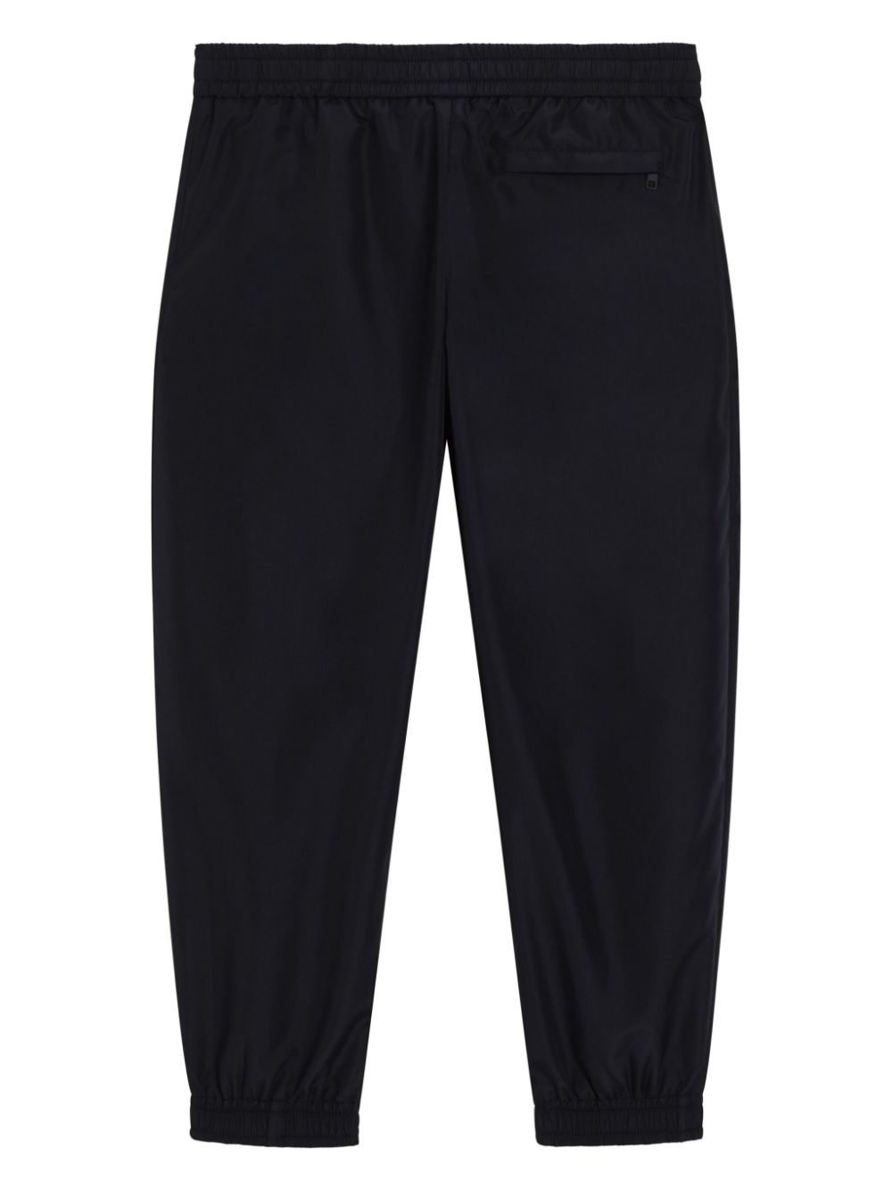 Dolce & Gabbana Kids logo-patch casual trousers - Blauw