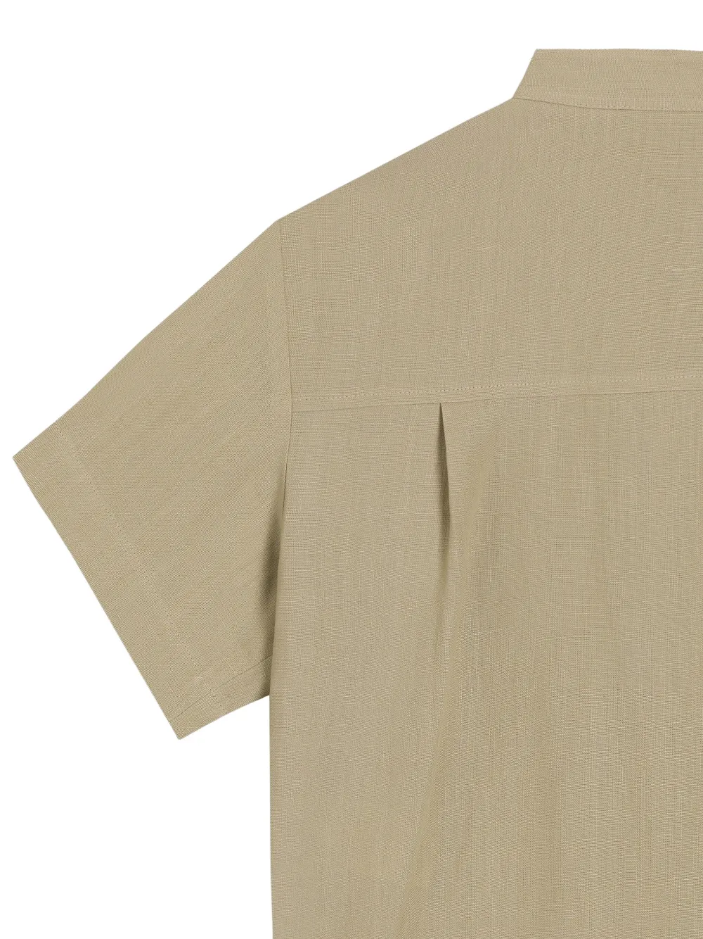 Dolce & Gabbana Kids Shirt met geborduurd logo Beige