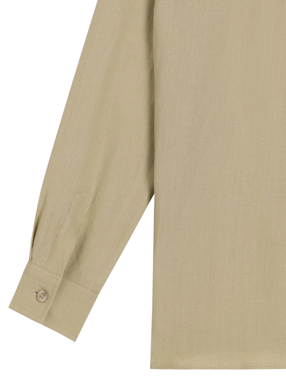 Dolce & Gabbana Kids Shirt met geborduurd logo Beige