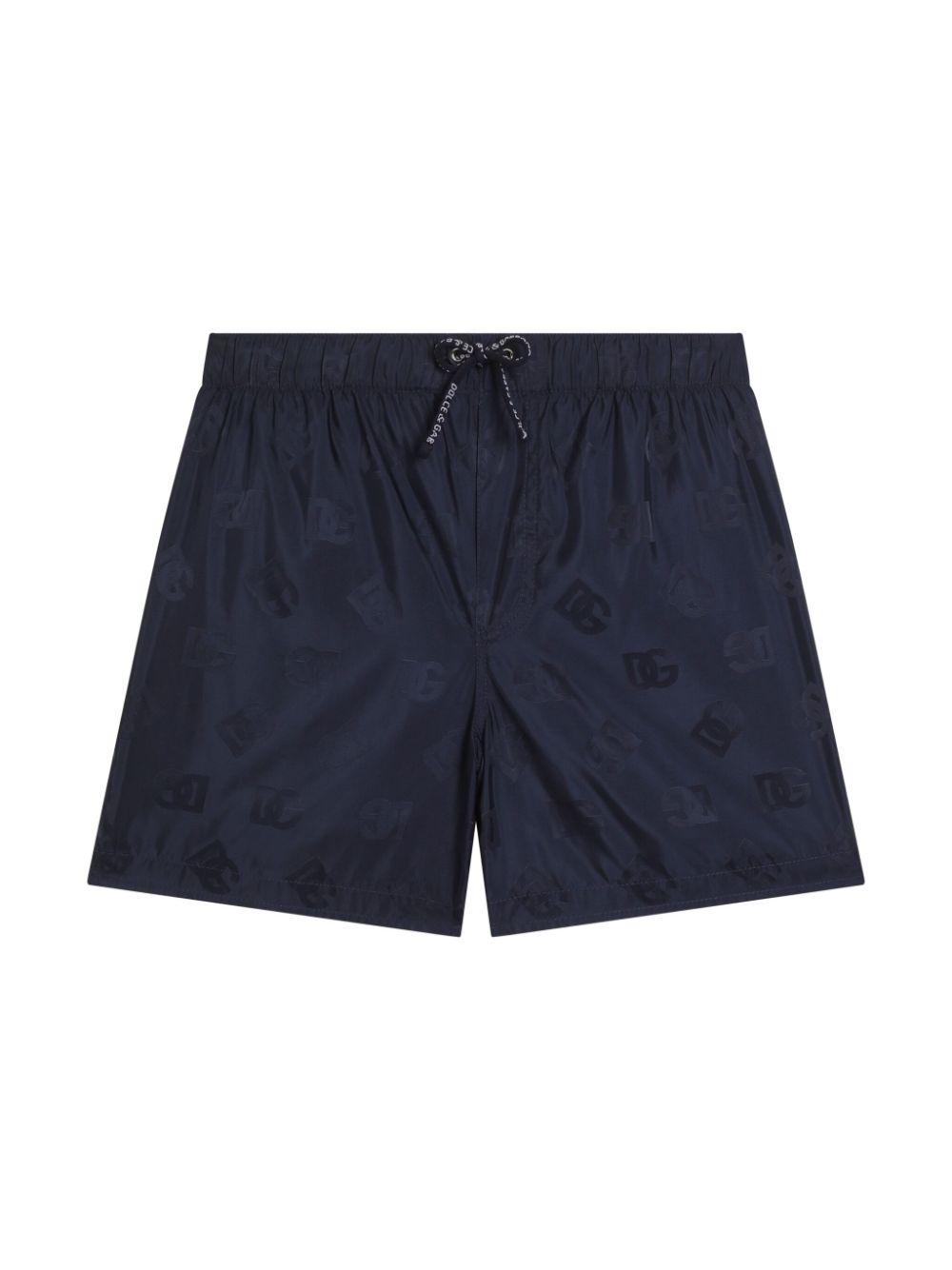 Dolce & Gabbana Kids Zwembroek met logoprint Blauw