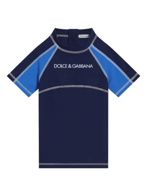 Dolce & Gabbana Kids logo swimsuit