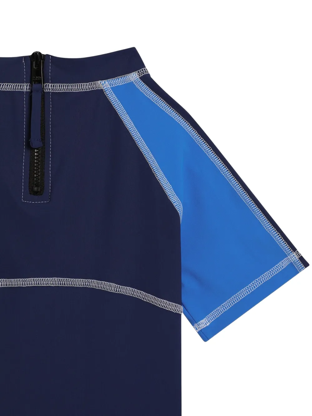 Dolce & Gabbana Kids Badpak met logo Blauw