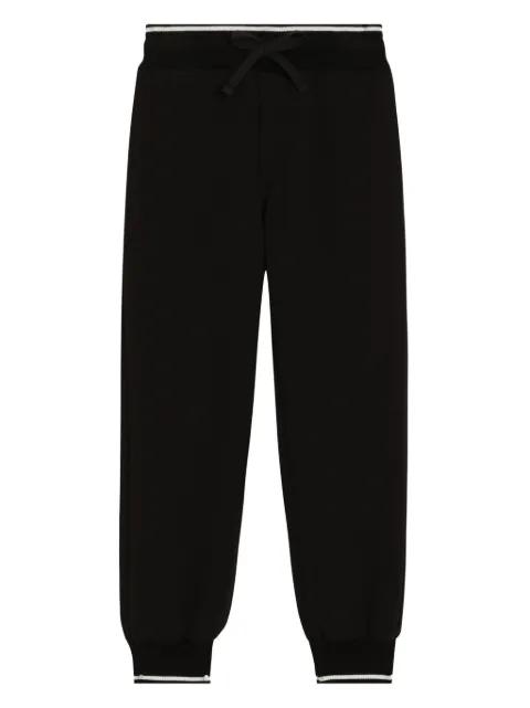 Dolce & Gabbana Kids pants con logo estampado