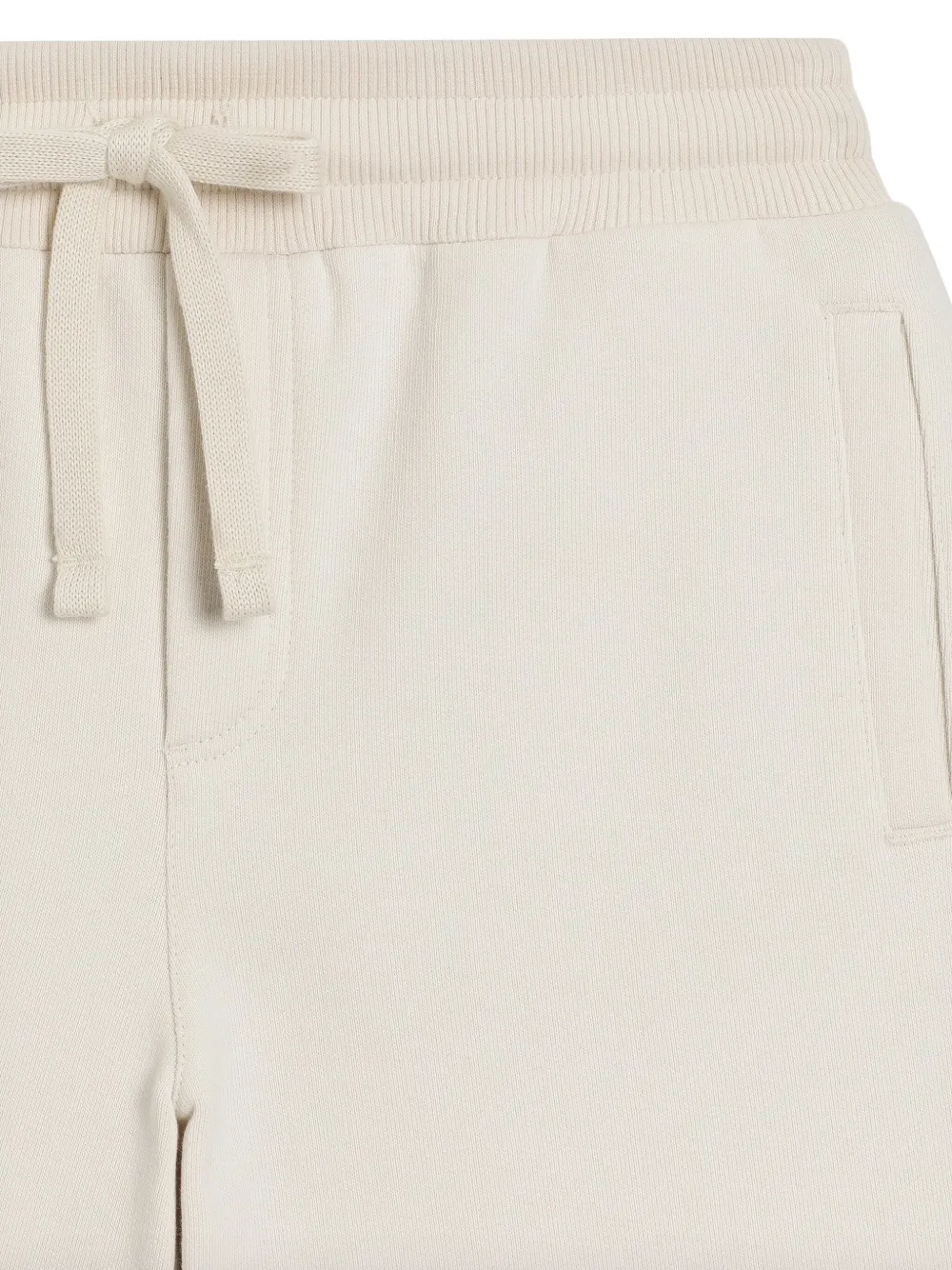 Dolce & Gabbana Kids Shorts met geborduurd logo Beige