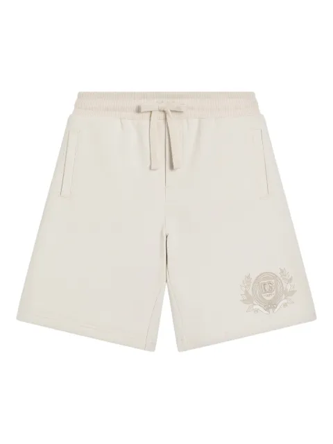 Dolce & Gabbana Kids logo-embroidered shorts