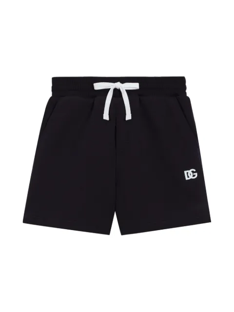 Dolce & Gabbana Kids logo-print track shorts