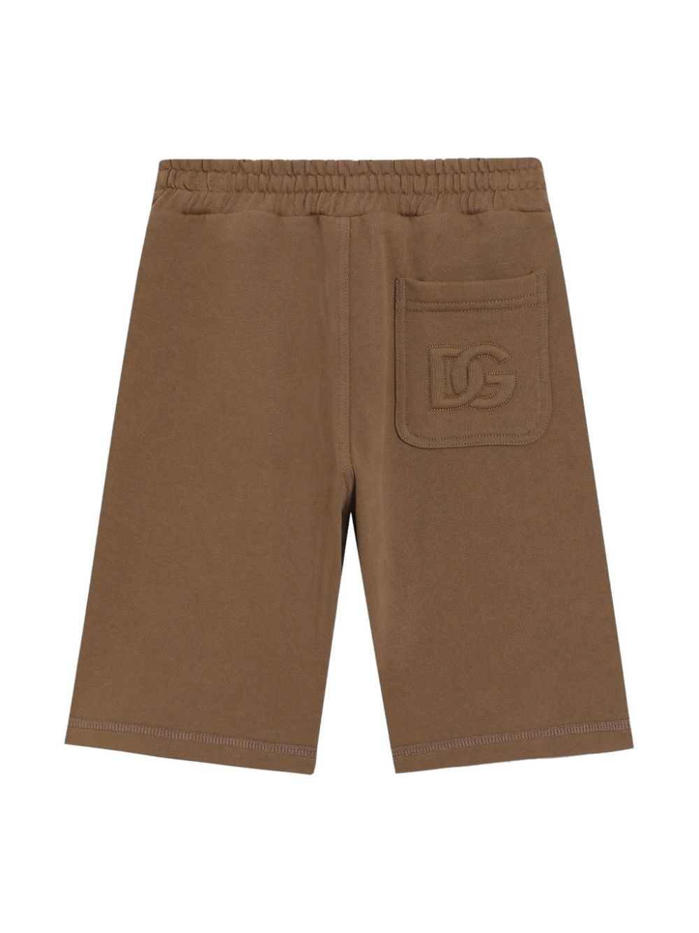 Dolce & Gabbana Kids DG-embossed track shorts - Bruin