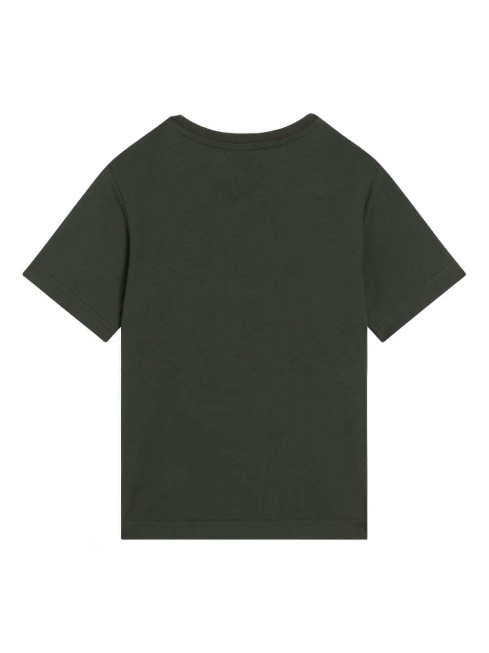 Dolce & Gabbana Kids T-shirt met geborduurd logo Groen