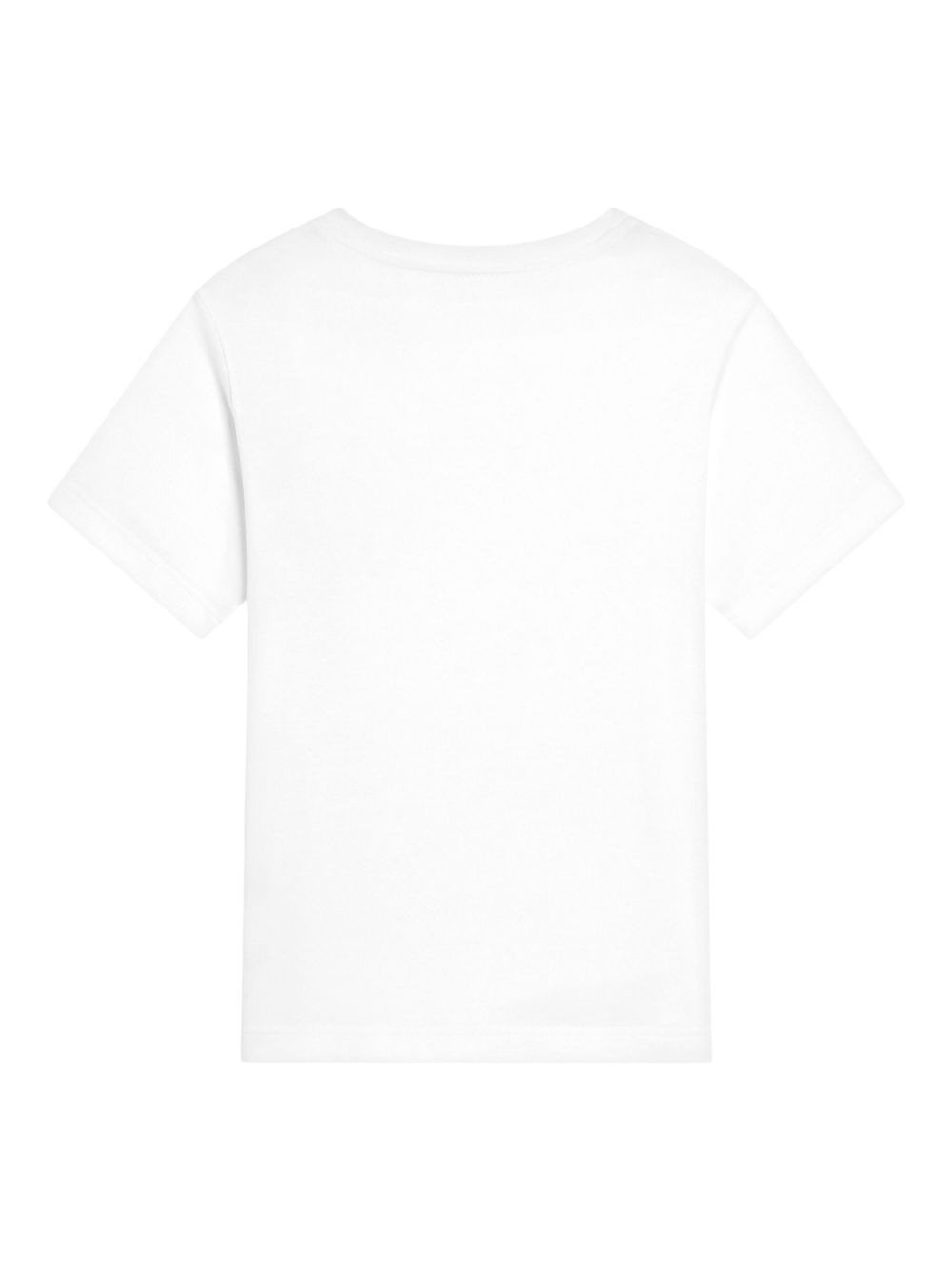 Dolce & Gabbana Kids T-shirt met geborduurd logo - Wit