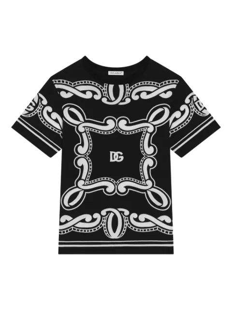 Dolce & Gabbana Kids logo-print T-shirt