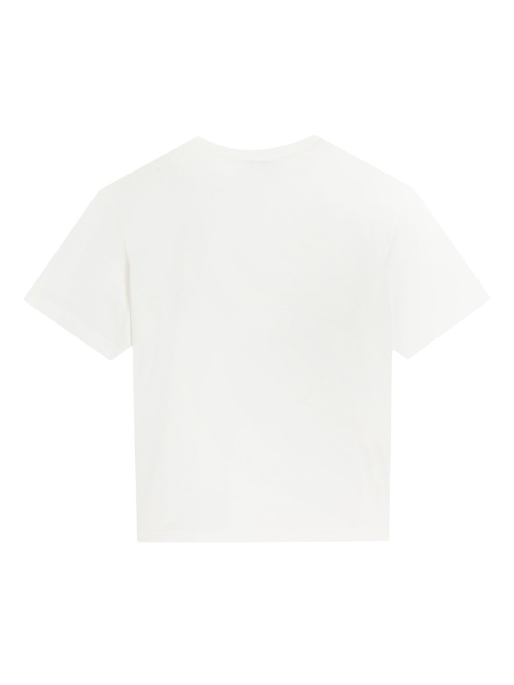 Dolce & Gabbana Kids T-shirt met logo-label - Wit