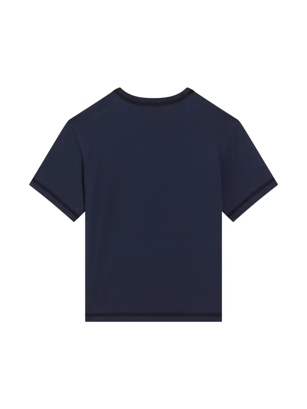 Dolce & Gabbana Kids logo t-shirt - Blauw