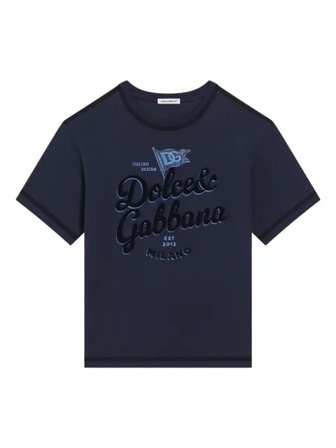 Dolce & Gabbana Kids logo t-shirt