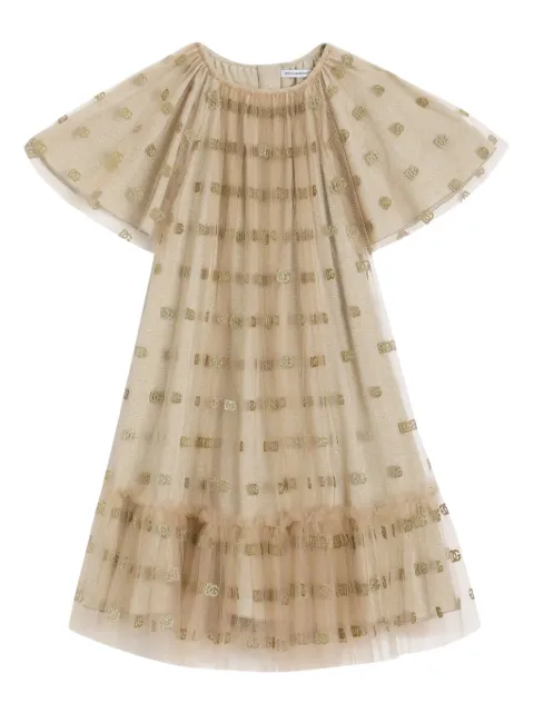Dolce & Gabbana Kids logo-embellished dress