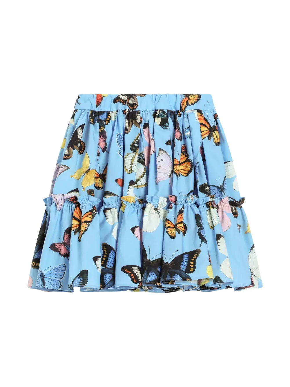 Dolce & Gabbana Kids Rok met print - Blauw